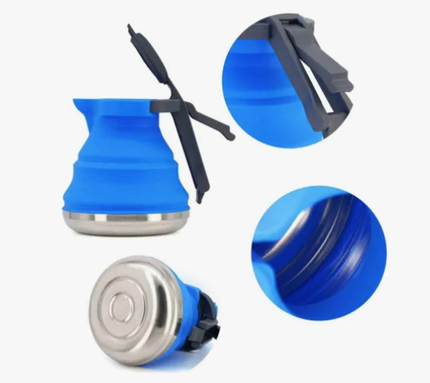 ☕ TETERA PLEGABLE DE VIAJE: Lleva la Comodidad de tu Hogar a Donde Vayas