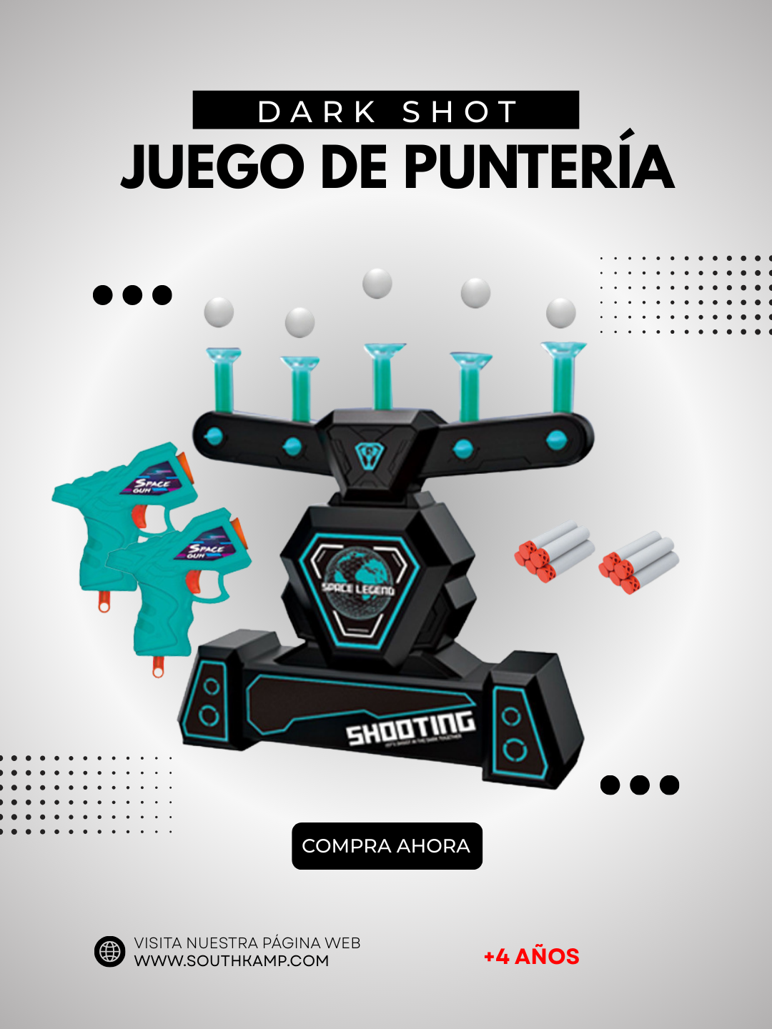 🎯 DARKSHOT™: Tú Juego de Puntería!