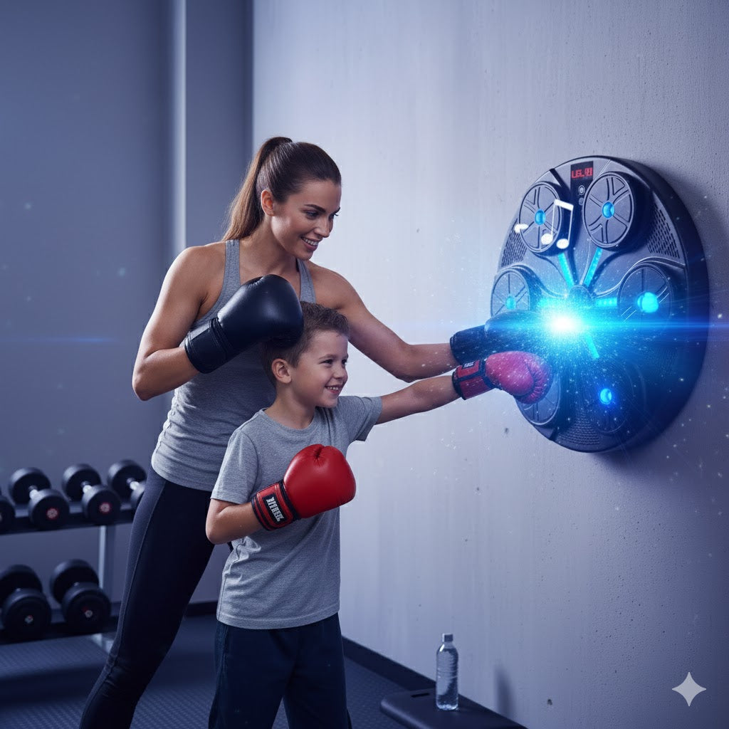 Máquina de Boxeo Inteligente: ¡El Secreto para Activar a tus Hijos & Alejarlos de las Pantallas! El Entrenamiento es Ahora un Juego Divertido!