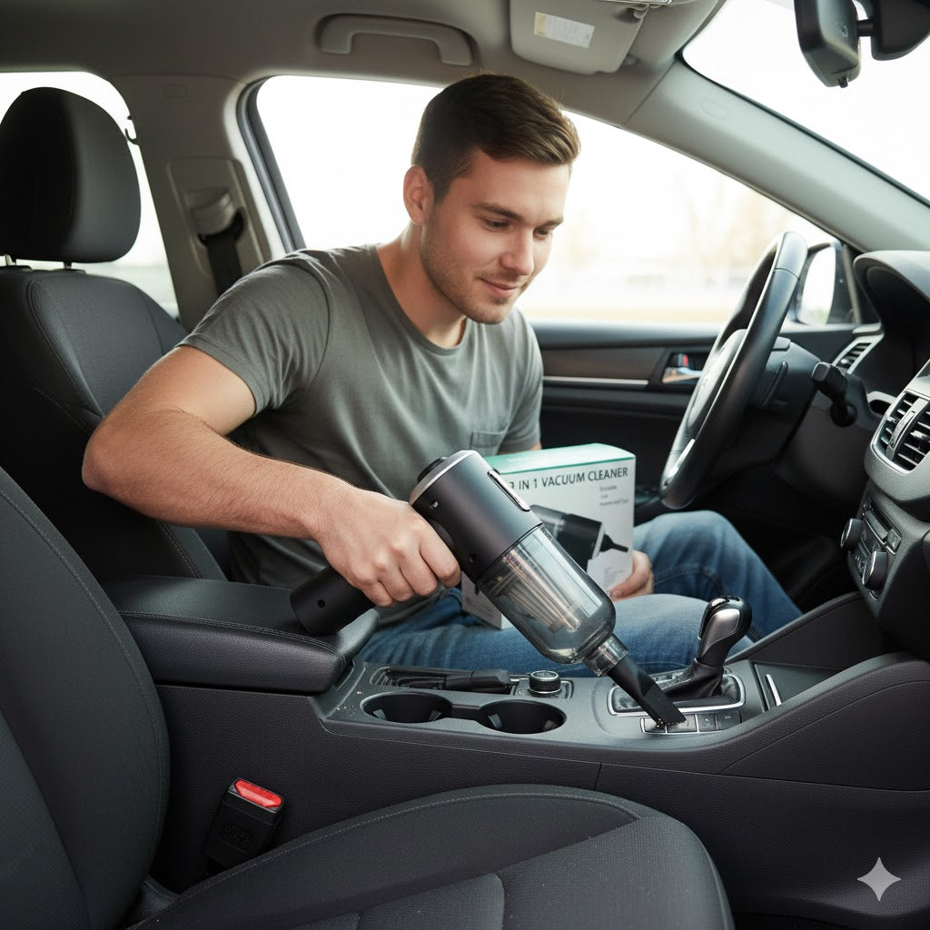 PACK HIDROLAVADORA PORTÁTIL + BATERIA EXTRA 98V + MINI ASPIRADORA DE REGALO